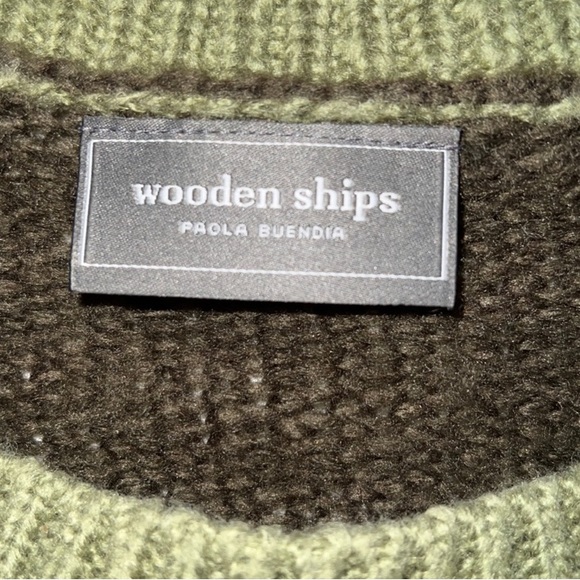 Wooden Ships Camo Sweater M/L - Picture 4 of 5